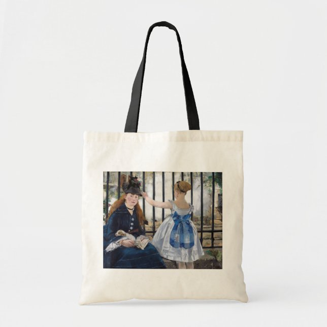 Tote Bag Edouard Manet - Le Chemin De Fer (Devant)