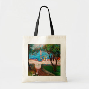 Tote Bag Edvard Munch - Danse sur la plage
