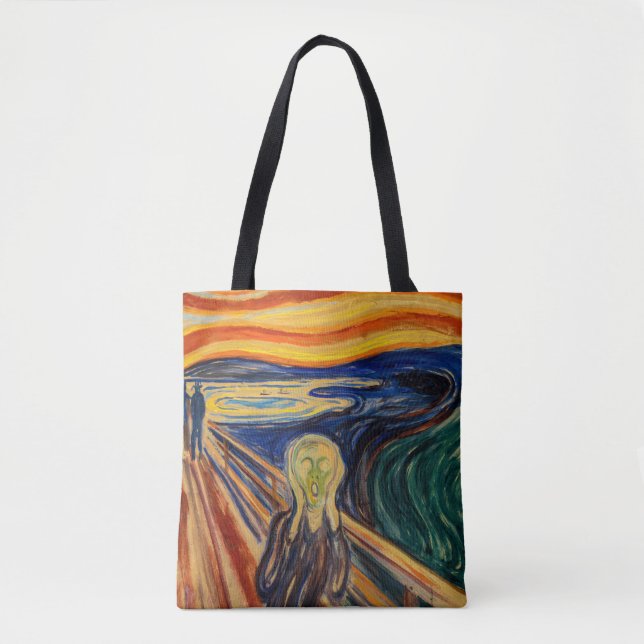 Tote Bag Edvard Munch - Le cri 1910 (Devant)