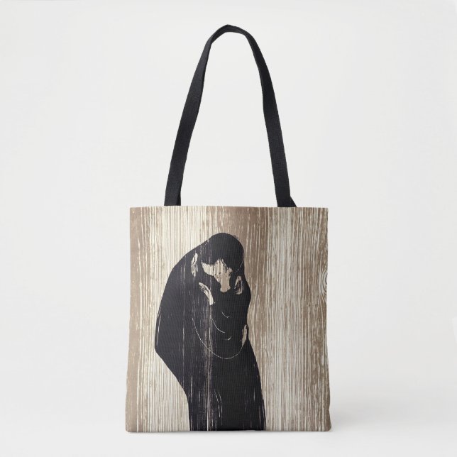 Tote Bag Edvard Munch - Le Kiss IV (Devant)