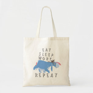 Tote Bag Eeyore   Répéter le travail du sommeil