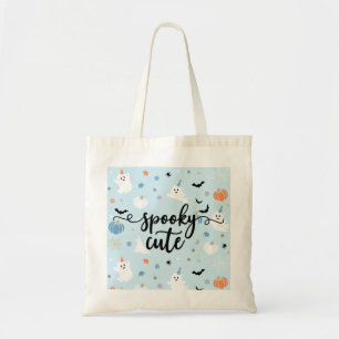 Tote Bag Éffrayant Bébé Bleu Fantôme Halloween