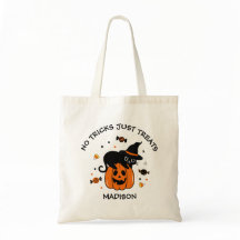 Éffrayant Halloween noir et orange Trou ou traitem