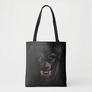 Tote Bag Effrayant loup-garou