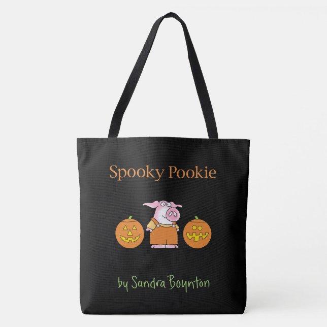 Tote Bag ÉFFRAYANT POOKIE par Sandra Boynton (Devant)