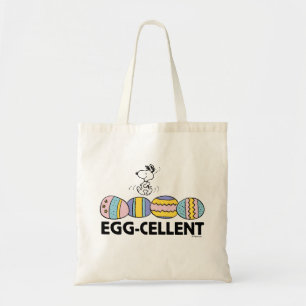 Tote Bag Egg-cellent Snoopy Easter
