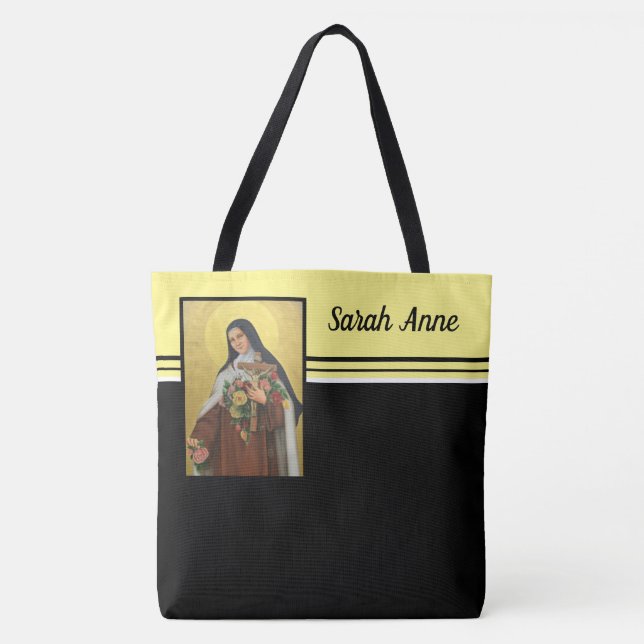 Tote Bag Église catholique Sainte-Thérèse Carmelite Nun (Devant)
