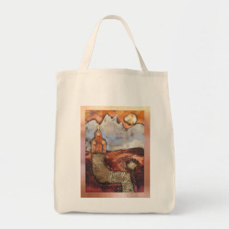 Tote Bag Église de hausse de Sun par Sheri Kerr