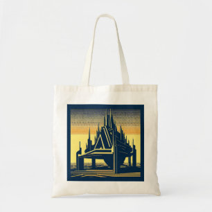 Tote Bag Église futuriste SF 2