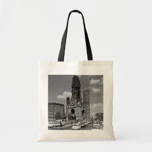 Tote Bag Église vintage du Souvenir de Berlin-Kaiser-Wilhel