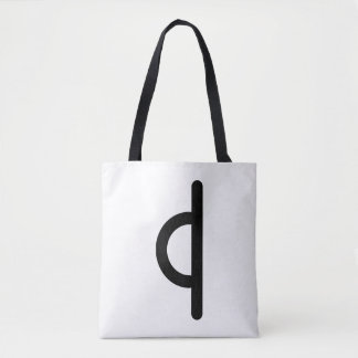 Tote Bag EIHWAZ Rune nordique (If, Endurance, Transformatio