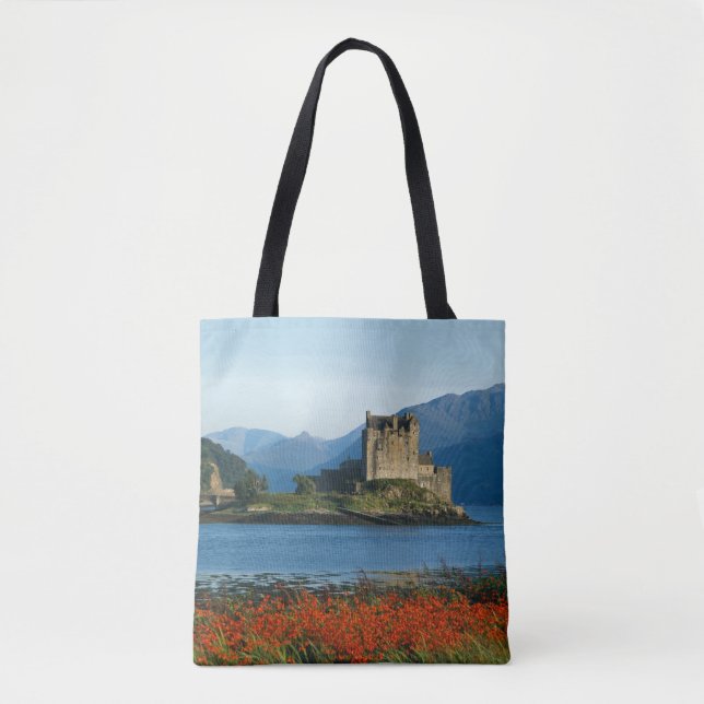Tote Bag Eilean Donan Castle, Highlands, Écosse 3 (Devant)