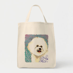 Tote Bag Élégant Bichon Frise