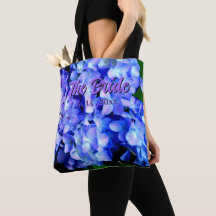 Élégant bleu violet clair magenta hydrangée floral