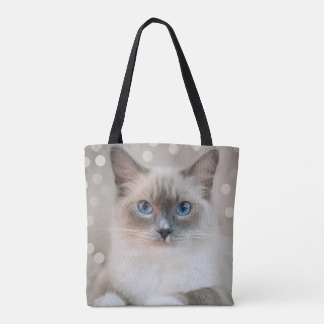 Tote Bag Élégant chat chaton de poupée chatte (Dos)
