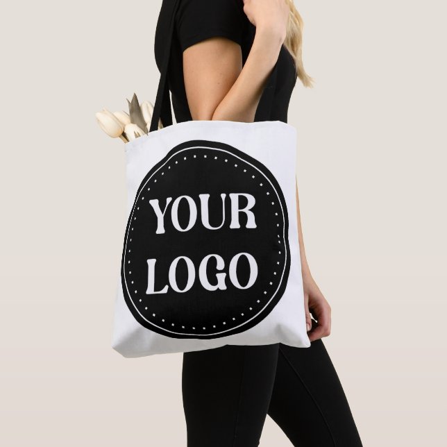 Tote Bag élégant, contemporain, poli et personnalisable (De près)