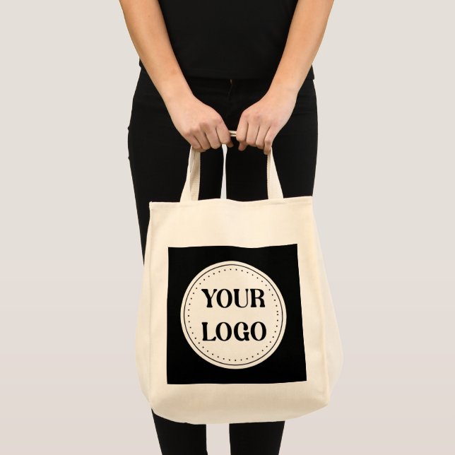 Tote Bag Élégant, contemporain, poli et personnalisable. (Devant (produit))