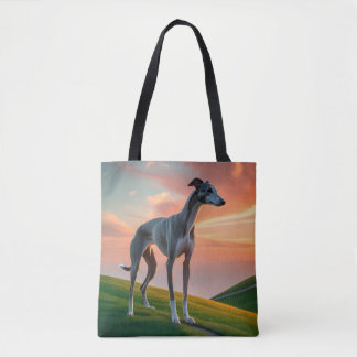 Tote Bag Elégant Greyhound Shoulder Fourre-tout