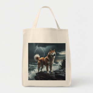 Tote Bag Élégante Akita Grocery Fourre-tout