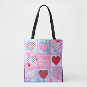 Tote Bag Elégante conception de la Fête des Mères Minimalis