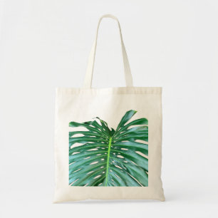 Tote Bag Elégante feuille de palmier tropicale jungle tropi