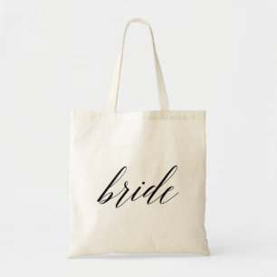 Tote Bag Élégante mariée de script