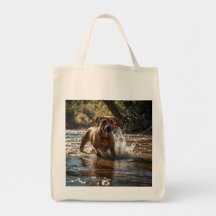 Élégante Rhodesian Ridgeback Grocery Fourre-tout