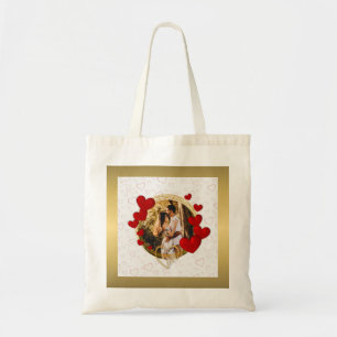 Tote Bag Élégantes Saint-Valentin, Amour, Cœur Rouge Annive