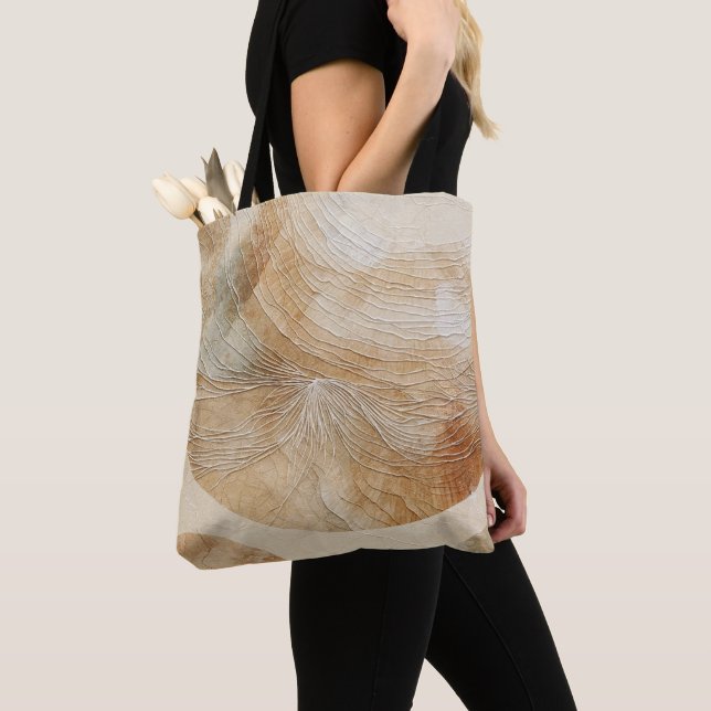 Tote Bag Éléments naturels neutres de l'air Bohème de Bohèm (De près)