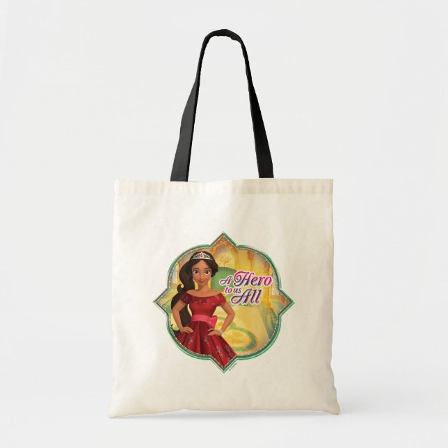 Tote Bag Elena & Isabel | Un héros pour nous tous (Devant)
