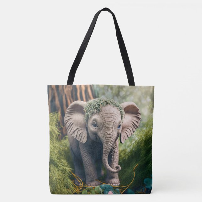 Tote Bag Eléphant (Devant)