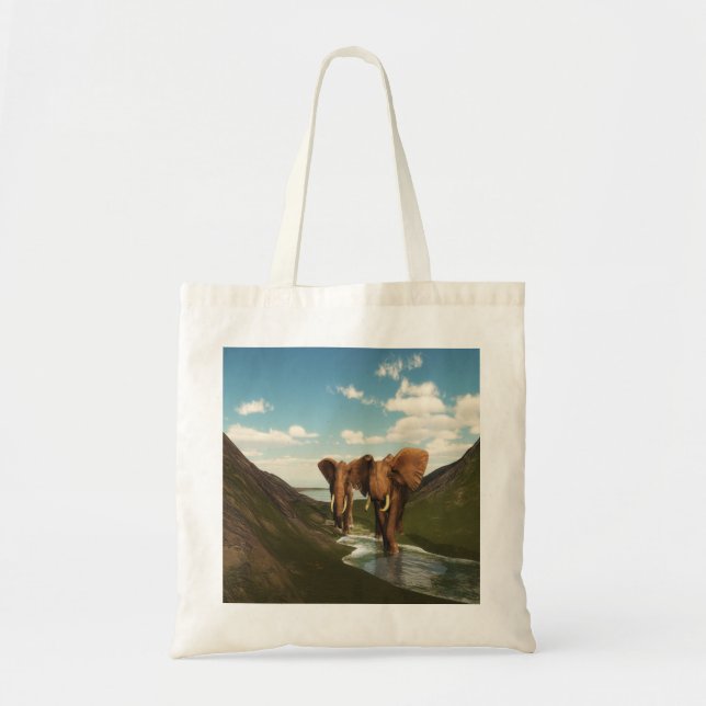 Tote Bag Eléphant (Devant)