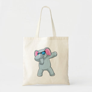 Tote Bag Éléphant au dab de danse hip hop