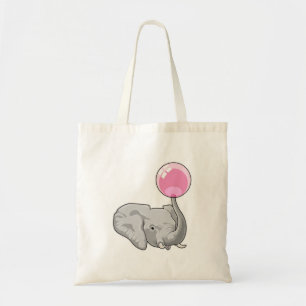 Tote Bag Eléphant avec ballon