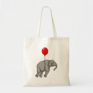 Tote Bag Eléphant avec ballon