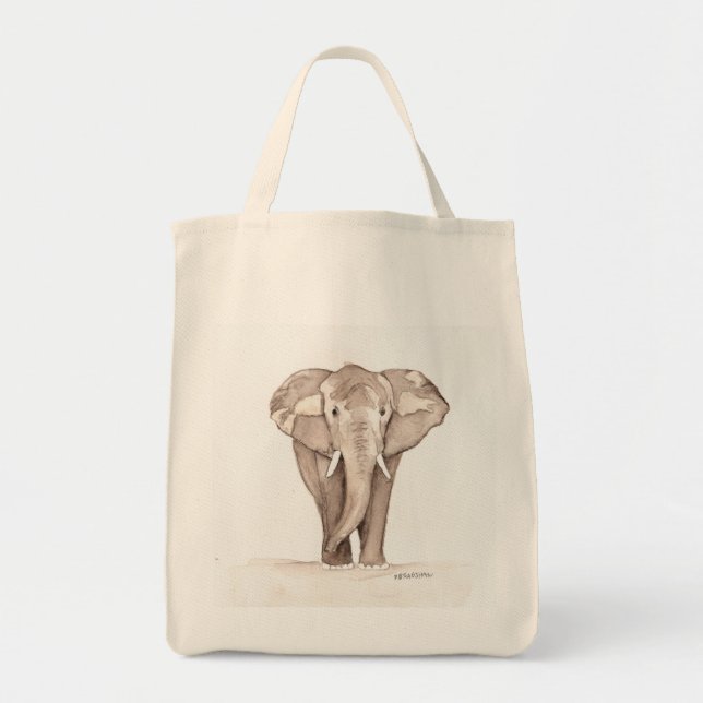 Tote Bag elephant bag (Devant)