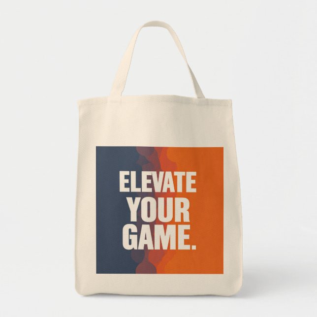 Tote Bag Elevate" et "Game (Devant)