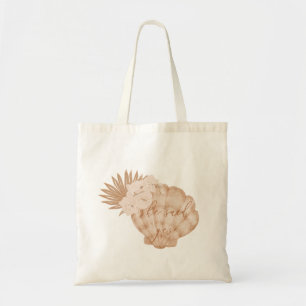 Tote Bag Elle a dit oui Bohème Plage Coquillages Enterremen
