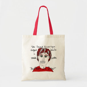 Tote Bag Elle a trouvé le ruban adhésif…