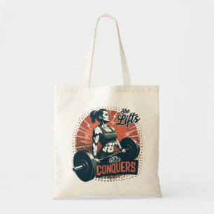 Tote Bag Elle Souffle, Elle Conquète