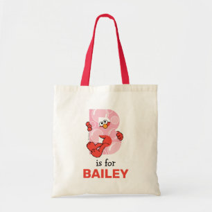 Tote Bag Elmo Alphabet B Bulles