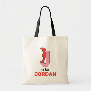 Tote Bag Elmo Alphabet J rose