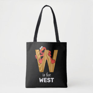 Tote Bag Elmo Alphabet W Bois