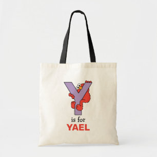 Tote Bag Elmo Alphabet Y Violet
