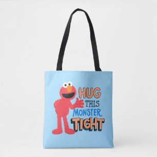 Tote Bag Elmo   Enserrez ce monstre serré