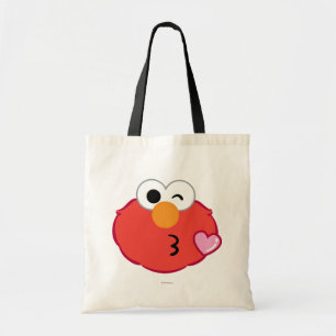 Tote Bag Elmo Face Jeter un baiser