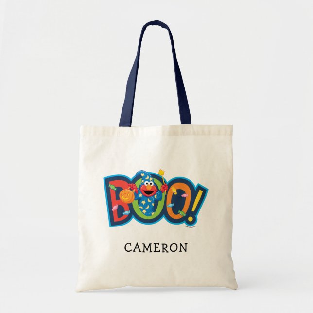 Tote Bag Elmo | Halloween Boo ! (Devant)