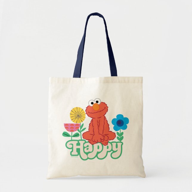 Tote Bag Elmo heureux ! (Devant)