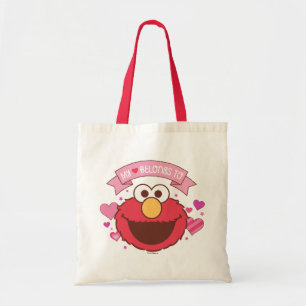 Tote Bag Elmo   Mon Coeur Appartient À Elmo
