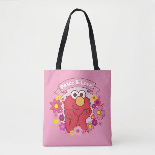Tote Bag Elmo   Paix et amour